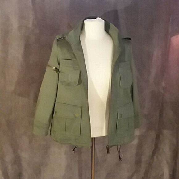 Kensie Utility/Military Jacket - Picture 4 of 4